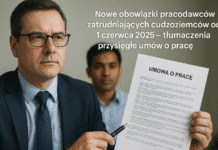 Tłumaczenia przysięgłe umów o pracę cudzoziemców